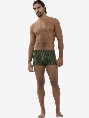 Mey Boxershorts 'Animal Print' in Grün