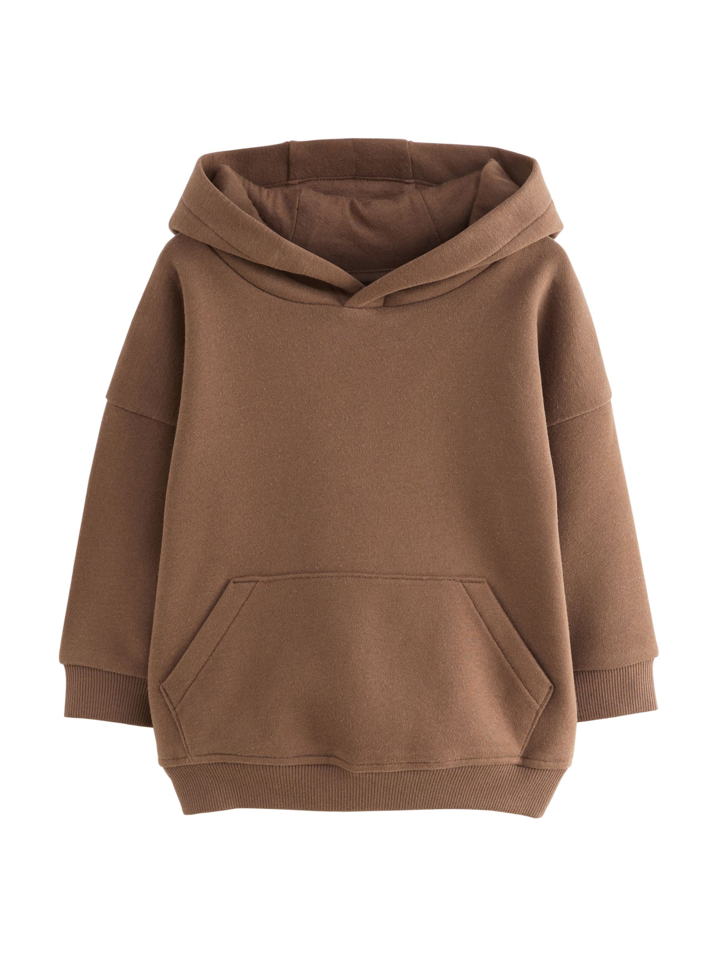 Next Mikina - Hnedá: predná strana