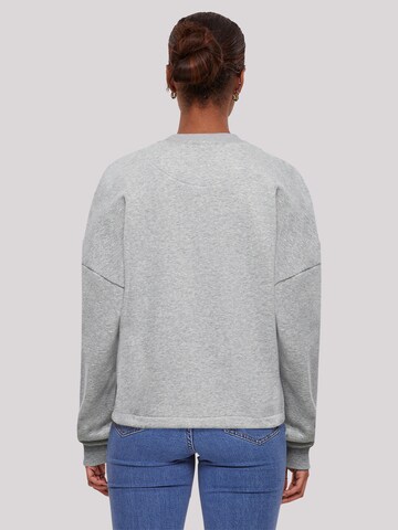 Sweat-shirt 'Highland Cow Valentinstag Sonnenbrille' F4NT4STIC en gris