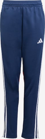 ADIDAS PERFORMANCE - Slimfit Pantalón deportivo 'Tiro 25 Essentials' en azul: frente