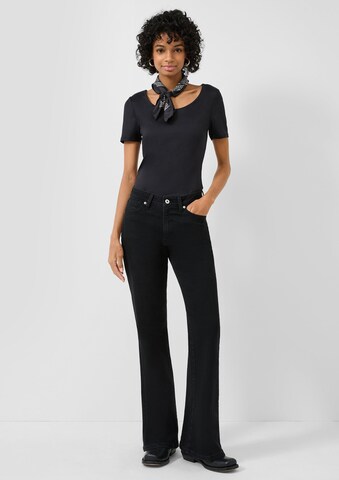 évasé Jean 'Reena' QS en noir