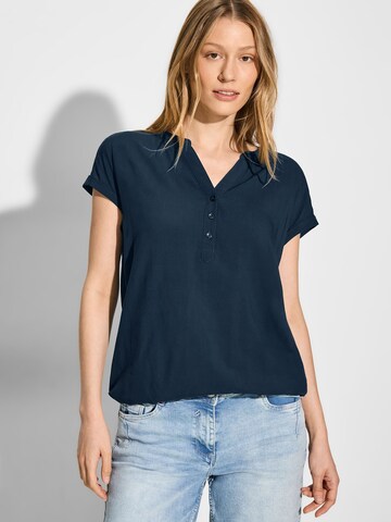 CECIL Bluse in Blau: Vorderseite