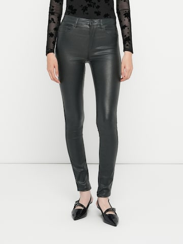 ONLY - Skinny Calças de ganga 'ONLROYAL' em verde: frente