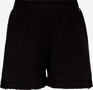 QS Shorts in Schwarz: predná strana