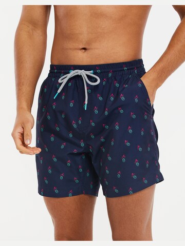 Threadbare Zwemshorts 'Manaus' in Blauw