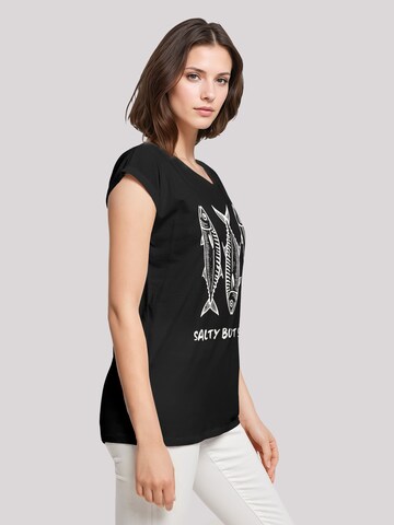 F4NT4STIC T-Shirt 'Salty But Sweet Summer' in Schwarz