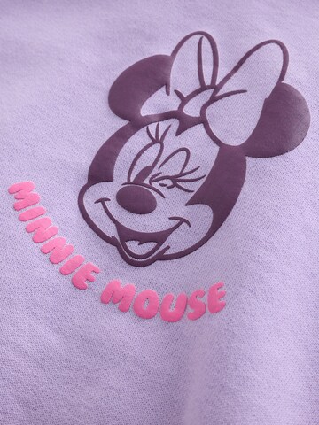 Next Sweatshirt 'Minnie Mouse' in Purple