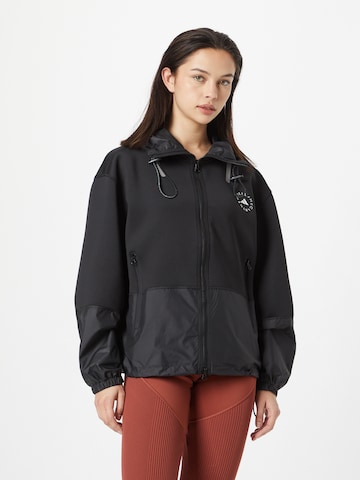 ADIDAS BY STELLA MCCARTNEY Sportjacke 'Scuba ' in Schwarz: predná strana