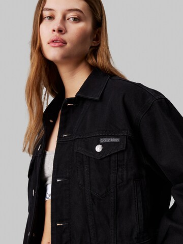 Calvin Klein Jeans Tussenjas '90's' in Zwart