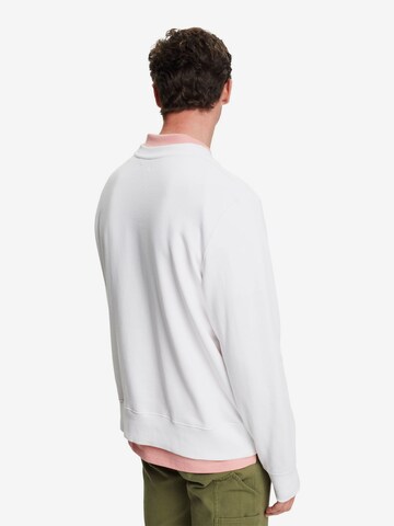 Sweat-shirt ESPRIT en blanc