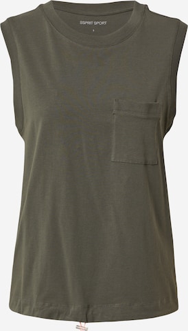 ESPRIT Sports Top in Green: front