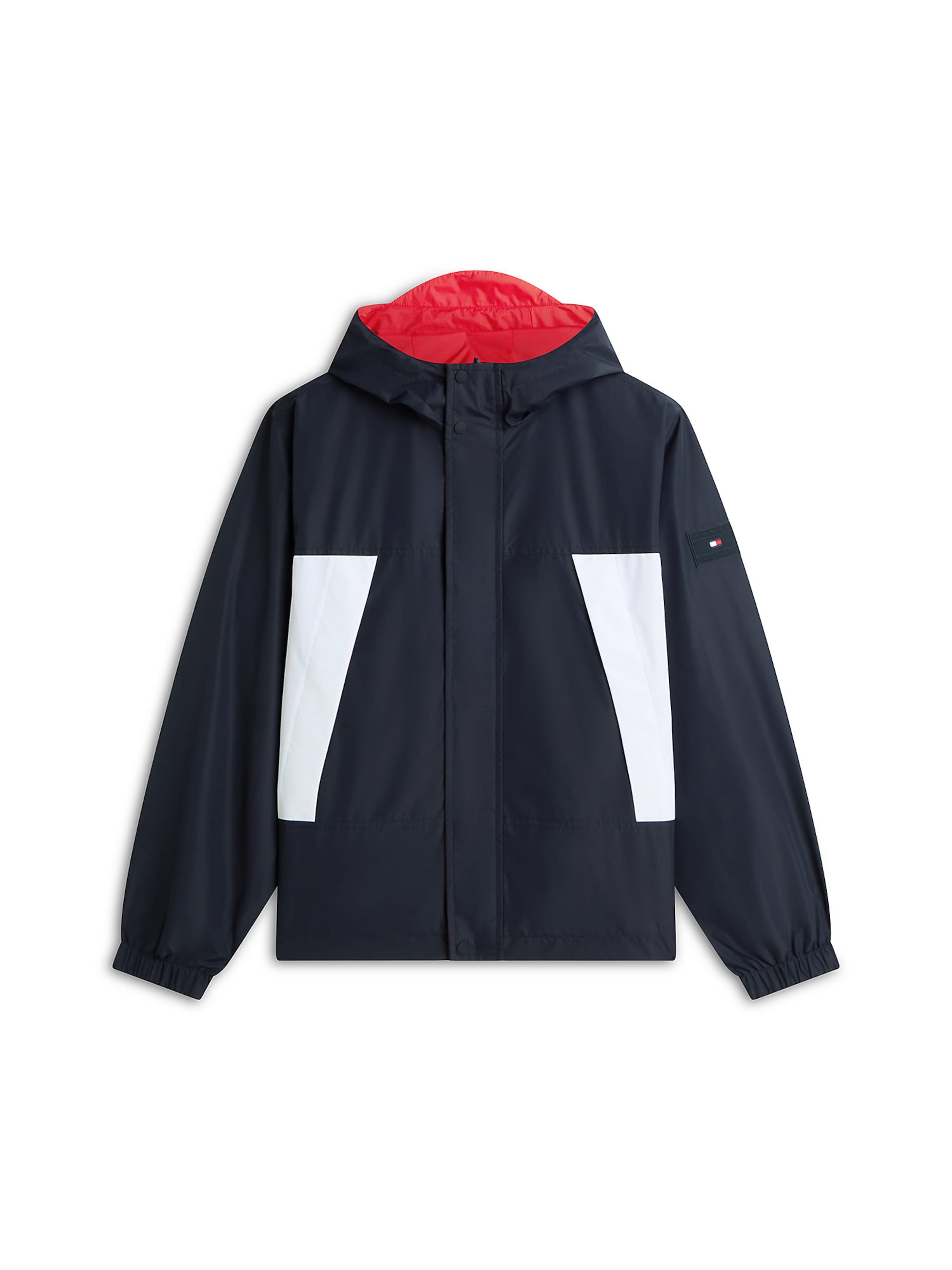 TOMMY HILFIGER Jacke in navy / rot / weiß, Produktansicht