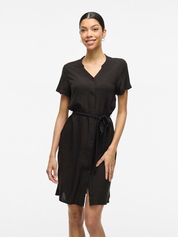 VILA Dress in Black: front