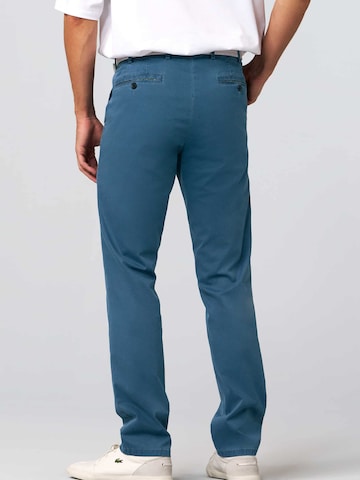 MEYER Regular Chino Pants 'Oslo' in Blue