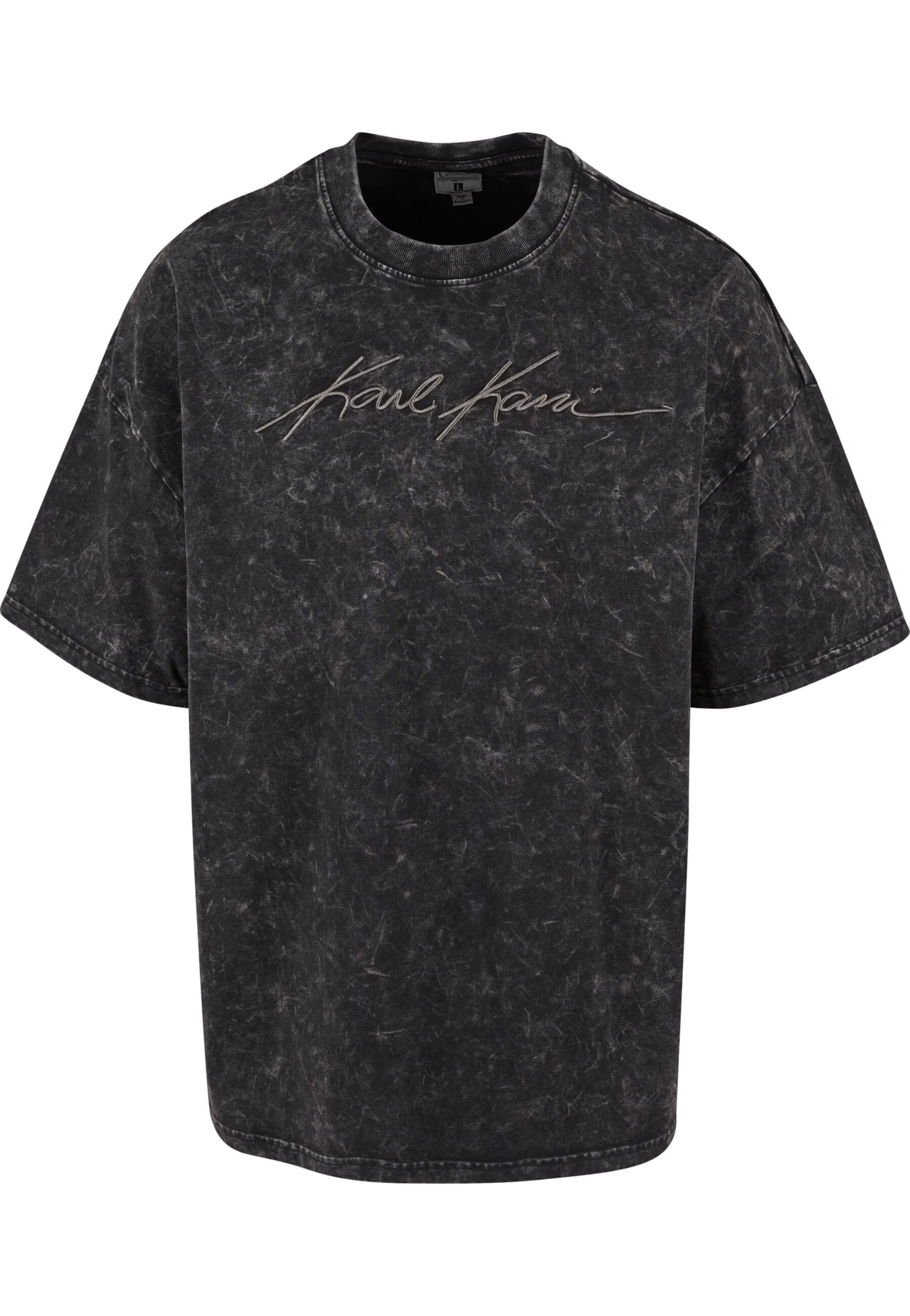 T-Shirt Karl Kani en noir : devant
