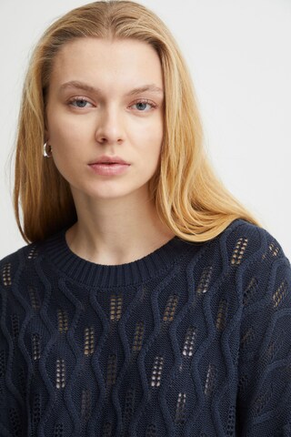 Pull-over 'Marnas' ICHI en bleu