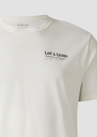 T-Shirt s.Oliver en beige