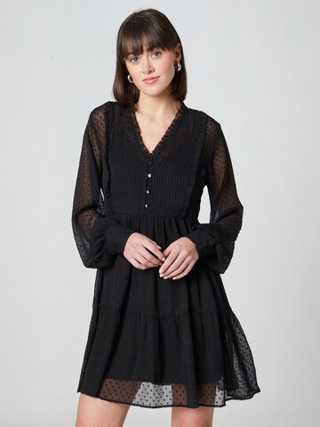 Guido Maria Kretschmer Women - Vestido 'Tayra' en negro: frente