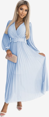Numoco Kleid 'Klara' in Blau: Vorderseite