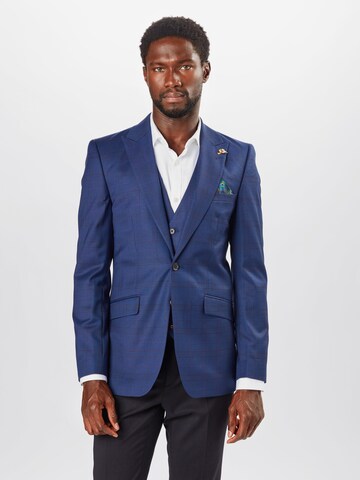 Regular Veste de costume BURTON MENSWEAR LONDON en bleu : devant