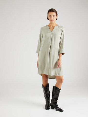 Sublevel Kleid in Grün: Vorderseite