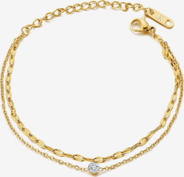 Kim Johanson Armband 'Giulia' in Gold: Vorderseite