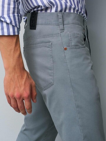 MEYER Slimfit Broek 'M5' in Grijs