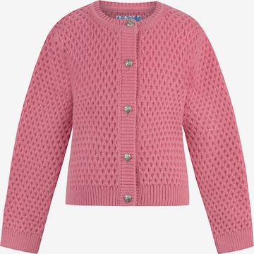 STOCKERPOINT Gebreid vest 'Franca' in Roze: voorkant