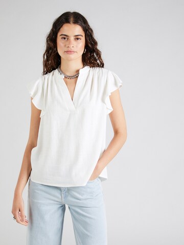 Peppercorn Bluse 'Ane' i hvid: forside