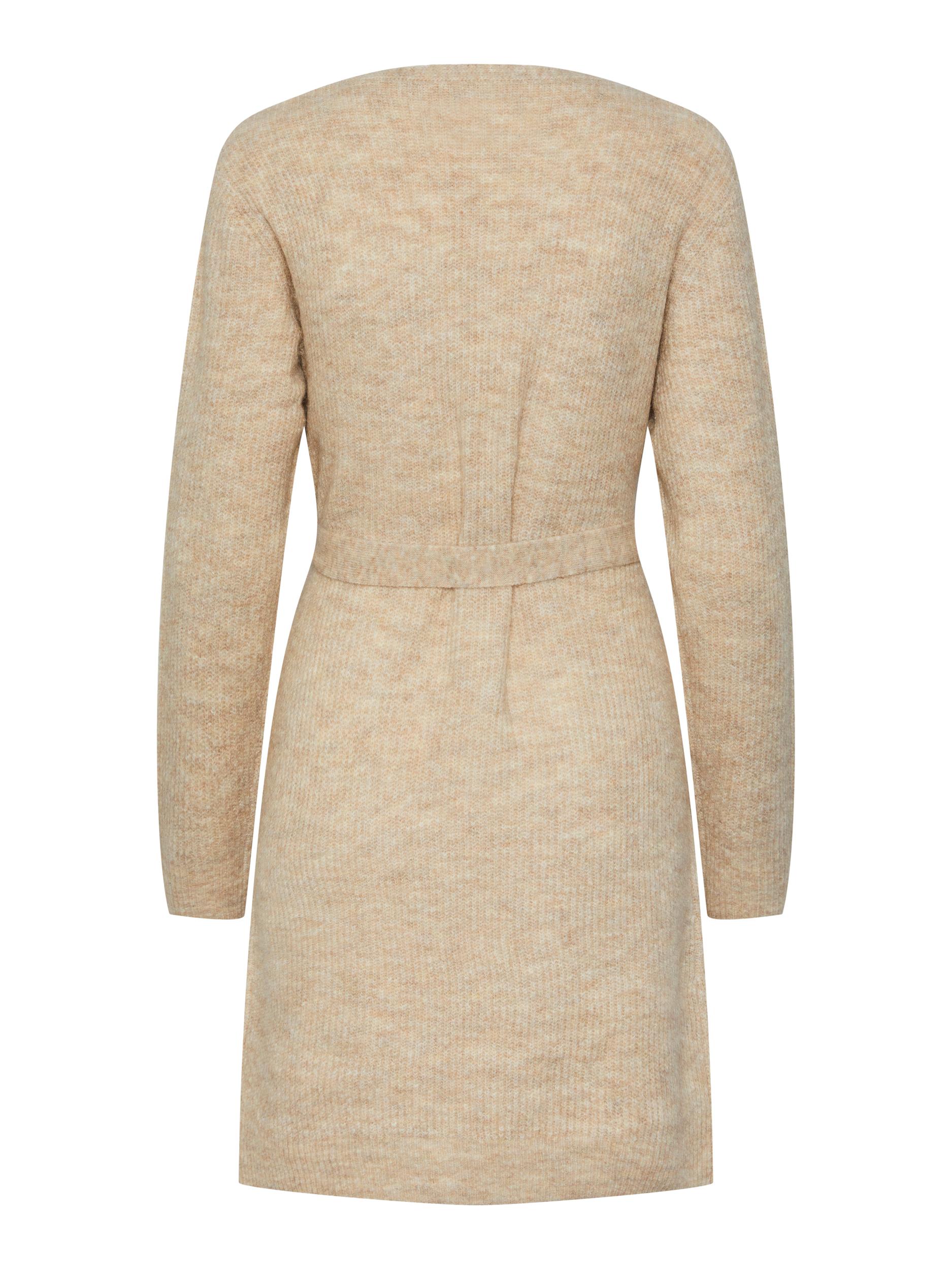 PIECES Knit dress 'ELLEN' in Grey