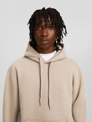 Bershka Sweatsuit in Beige