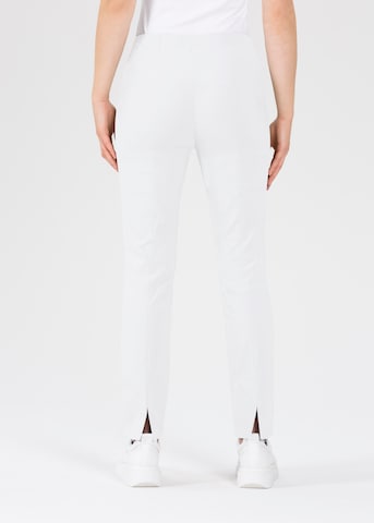 STEHMANN Slim fit Pants 'Loli' in White