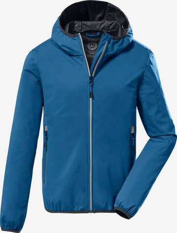 KILLTEC Outdoor jacket 'Kos' in Blue: front