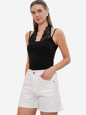 Bigdart Trousers 'Shorts' in White