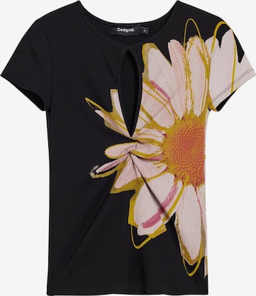 juoda Desigual Marškinėliai: priekis