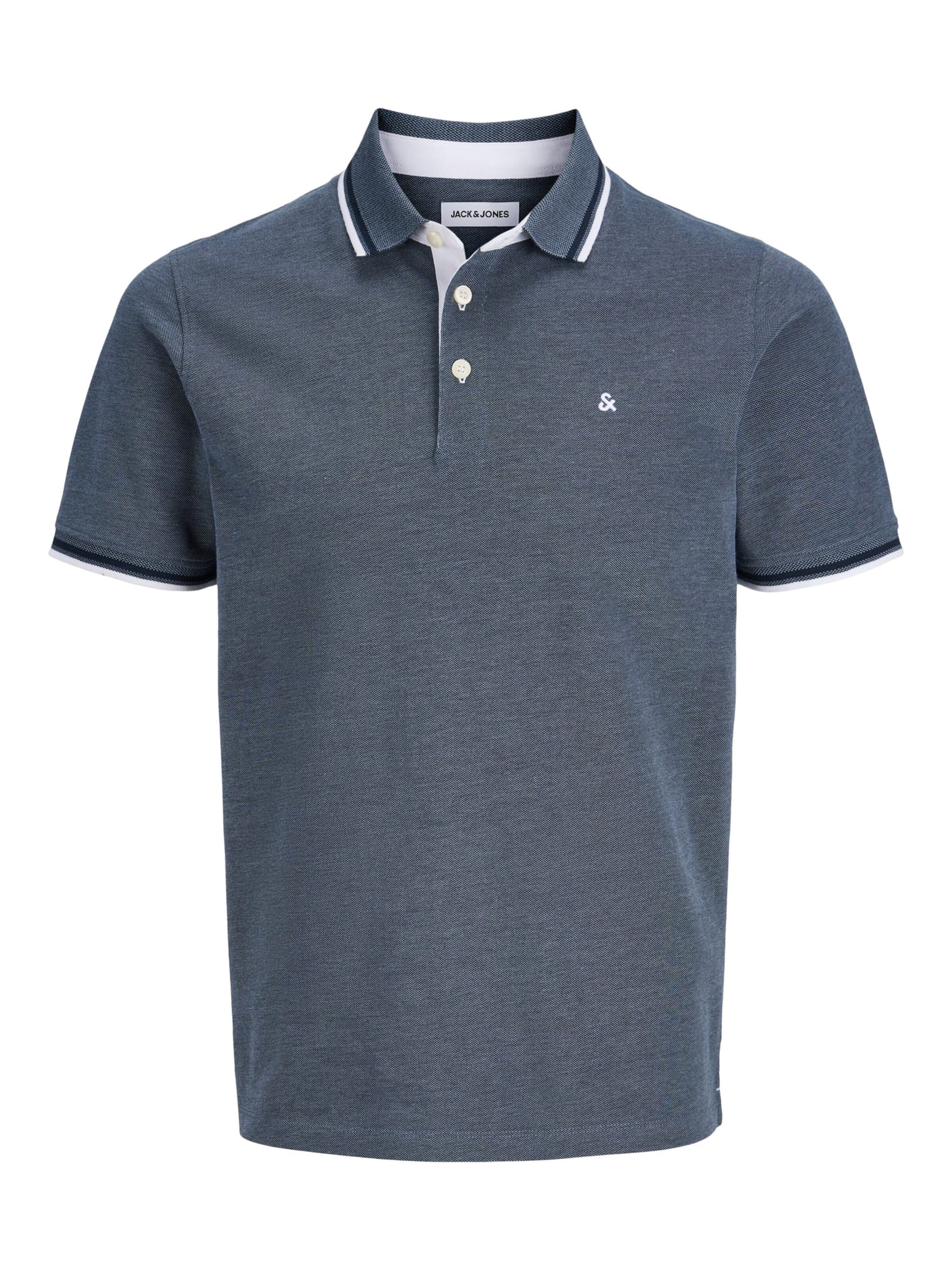 JACK & JONES Shirt 'Paulus' in Blauw: voorkant