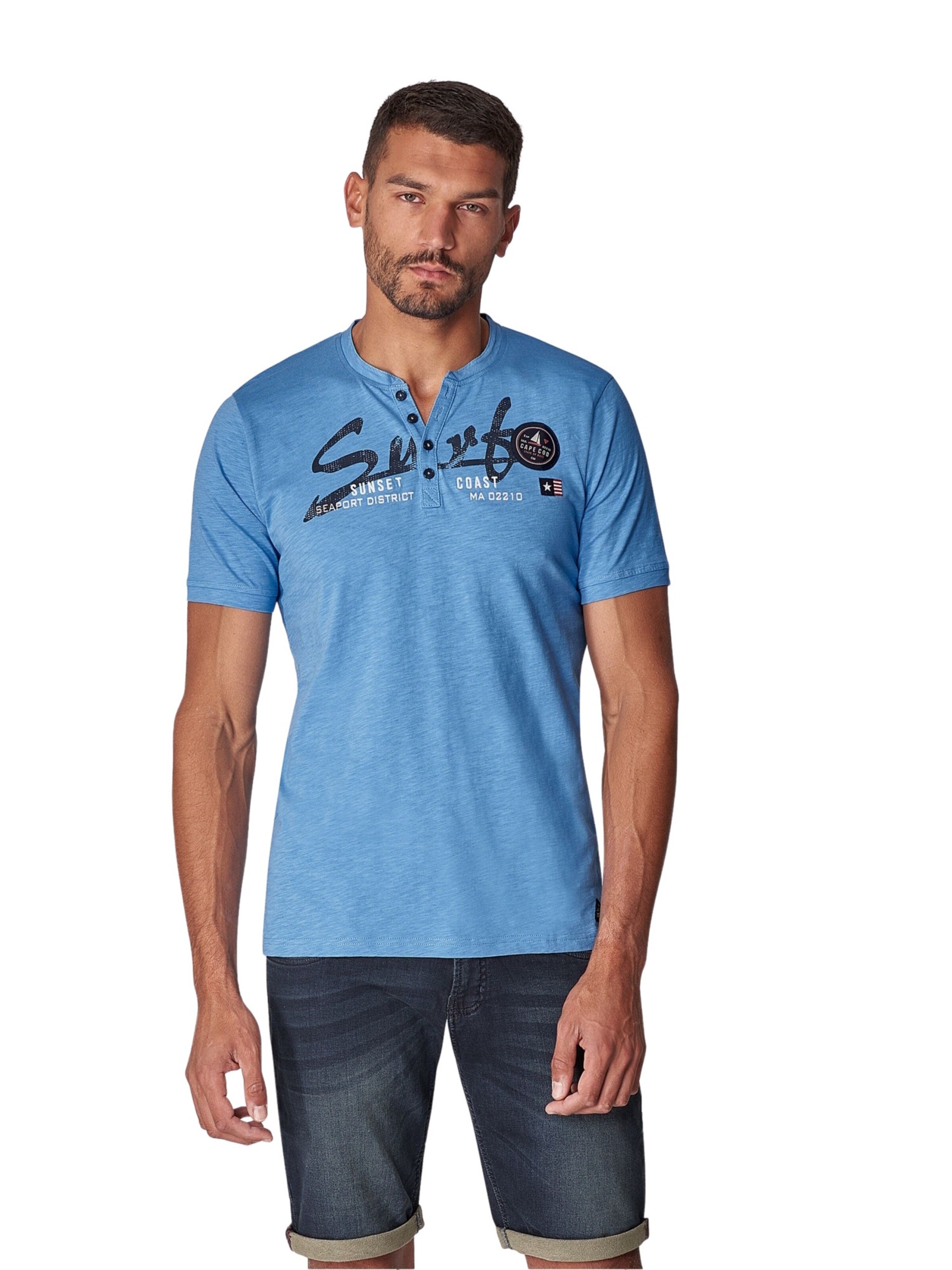 VENTI Shirt in Blue: front