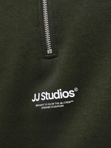 JACK & JONES Sweatshirt 'JJESoho' in Groen