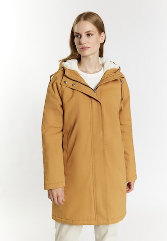 DreiMaster Vintage Winter coat in Beige: front
