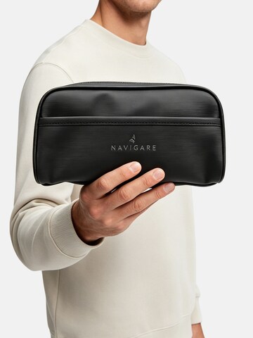 Pochette 'Pochette uomo Navigare poliestere con zip' di Navigare in nero