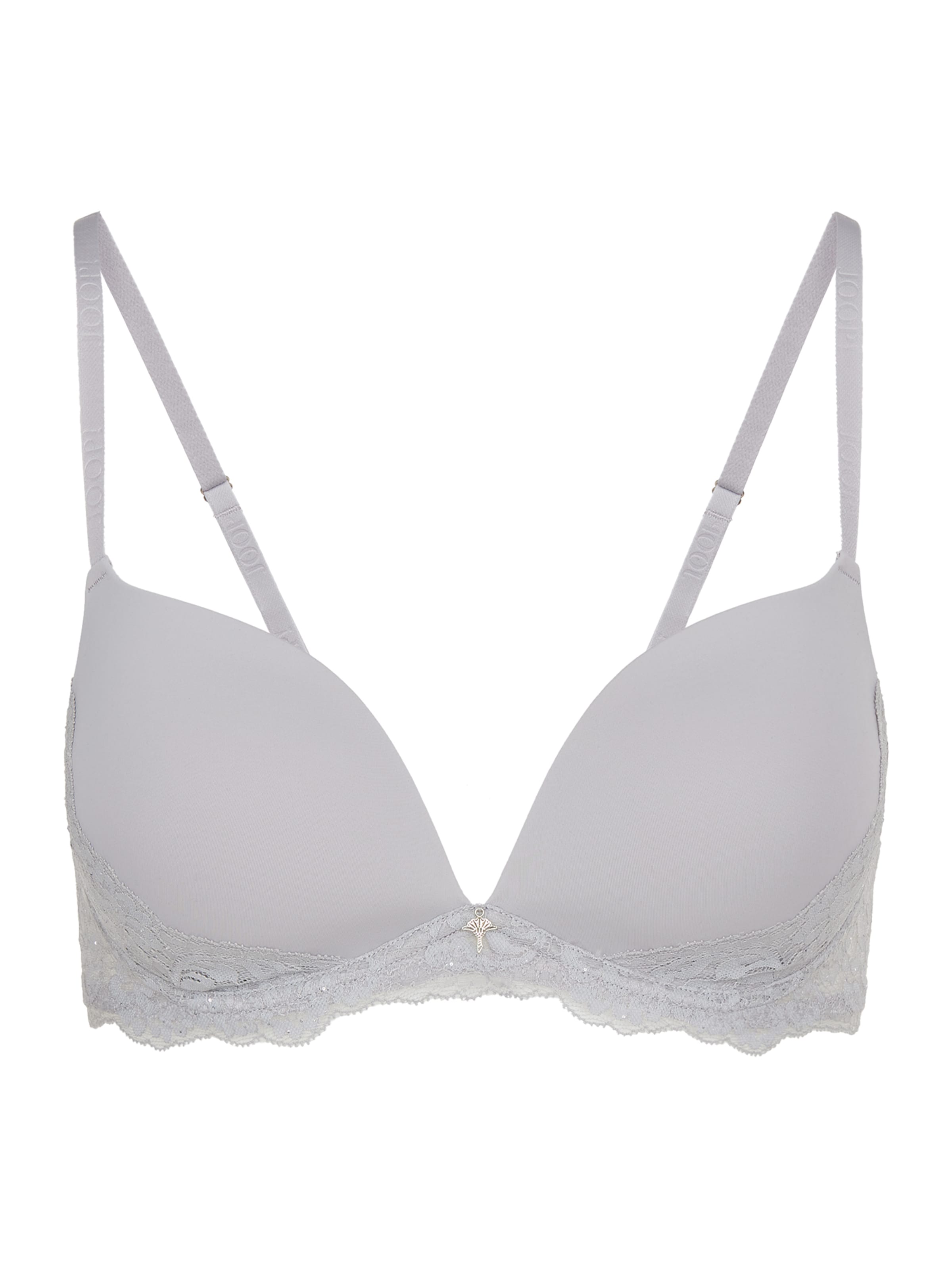 JOOP! Push-up Bra ' Alluring ' in Grey: front