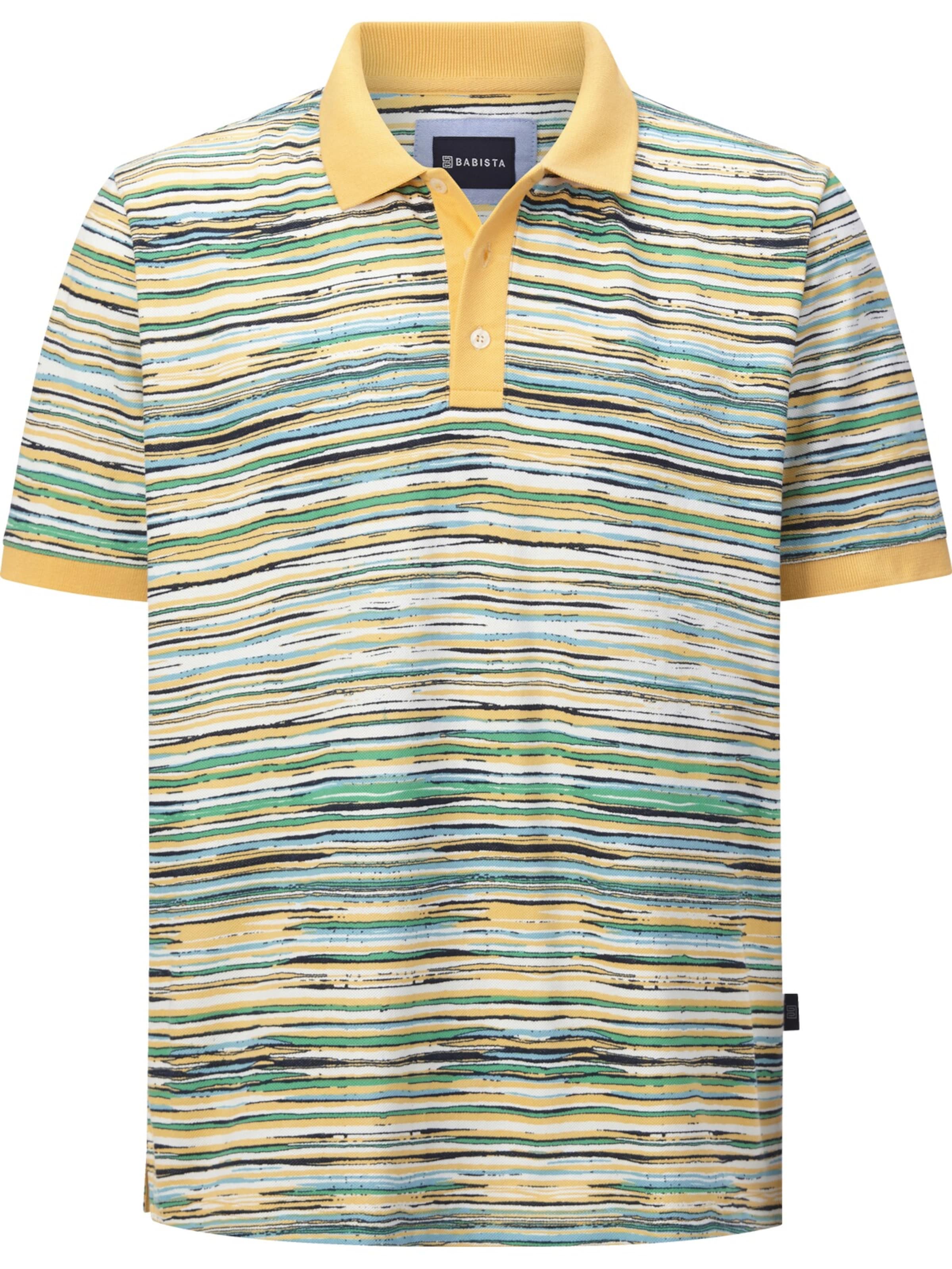 BABISTA Shirt ' Monzio ' in Yellow: front