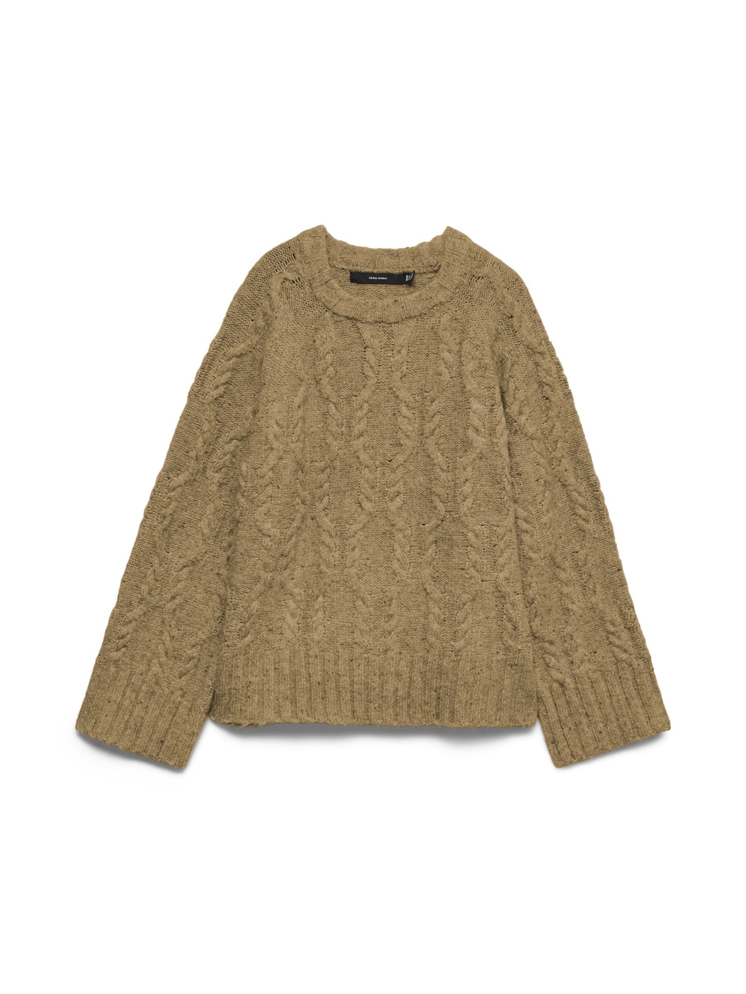 VERO MODA Pullover 'VMIngrid' in M in oliv, Produktansicht