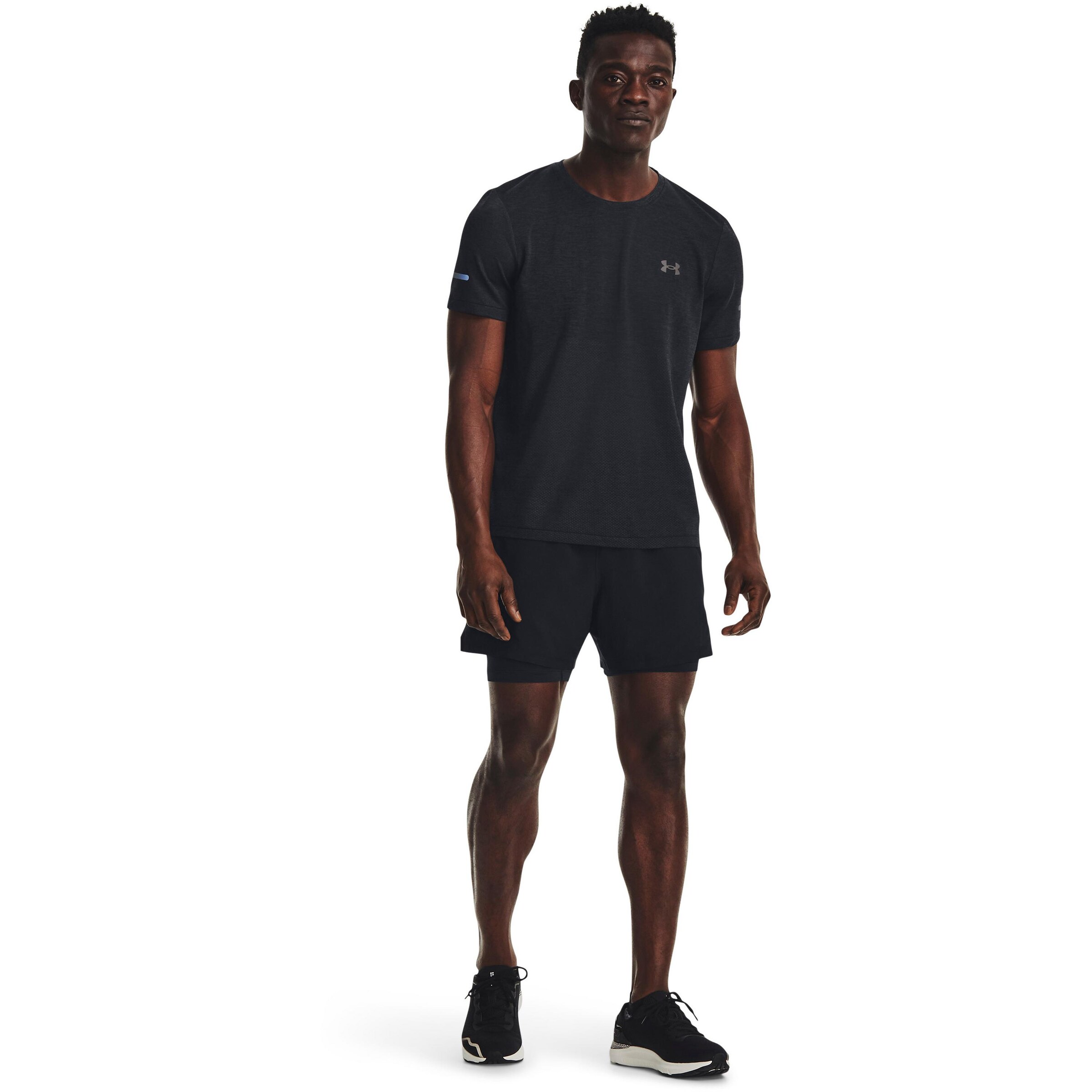 UNDER ARMOUR Funktionsshirt in Schwarz