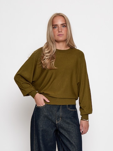 Pullover 'Dana' di minus in verde: frontale