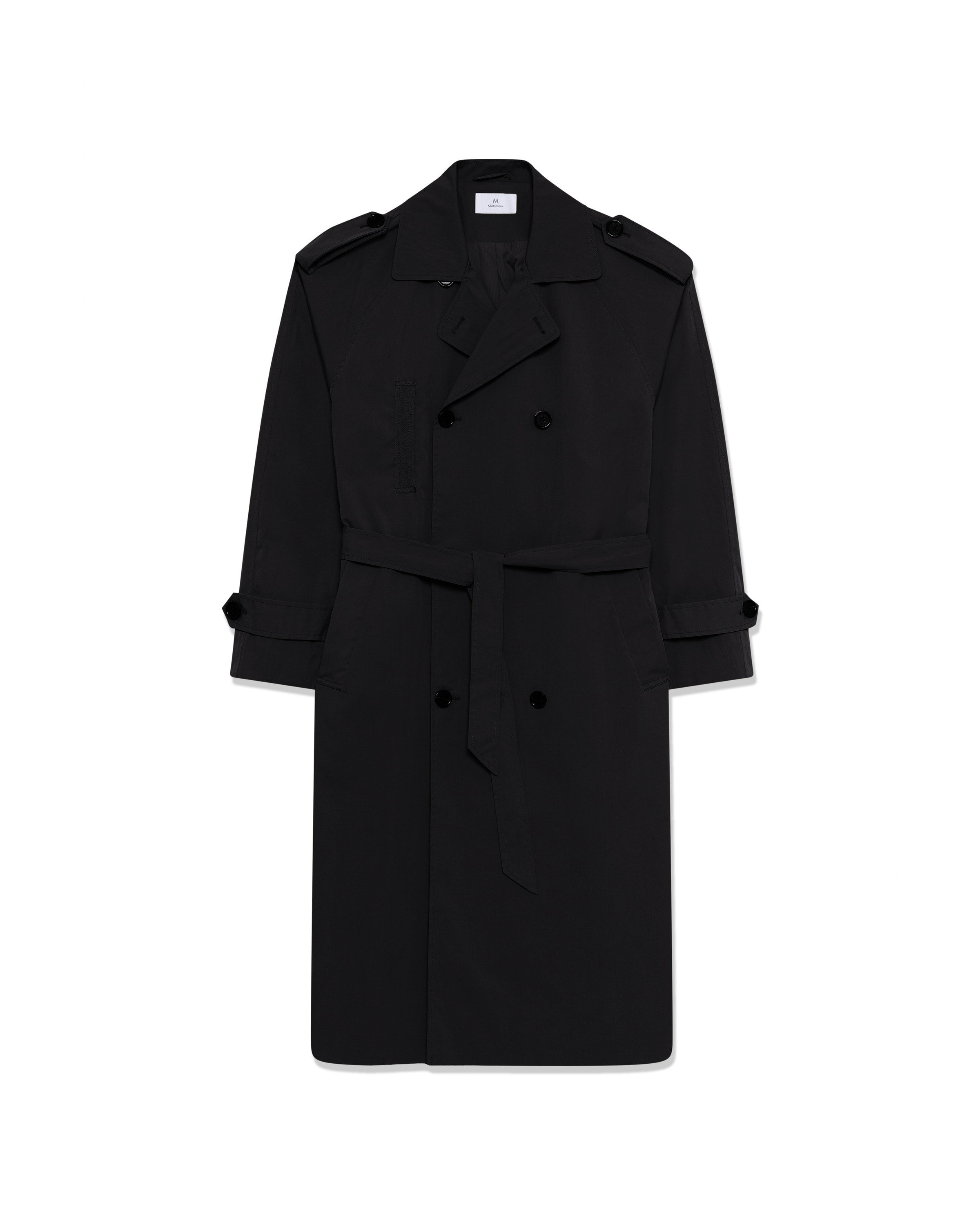 Matinique Overgangsfrakke 'MAProist 73' i sort: forside