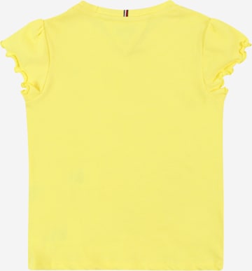 Maglietta di TOMMY HILFIGER in giallo
