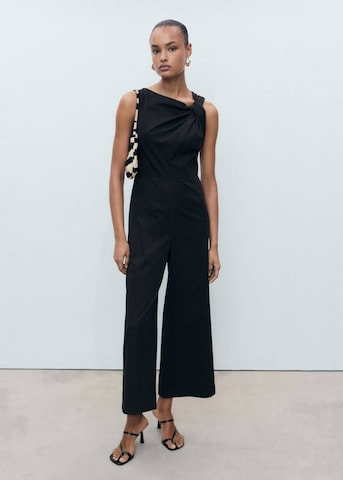 MANGO Jumpsuit 'Twist2' in Black: front