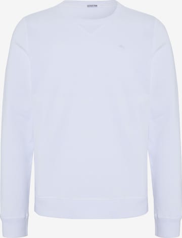 Colorado Denim Sweatshirt in White: front