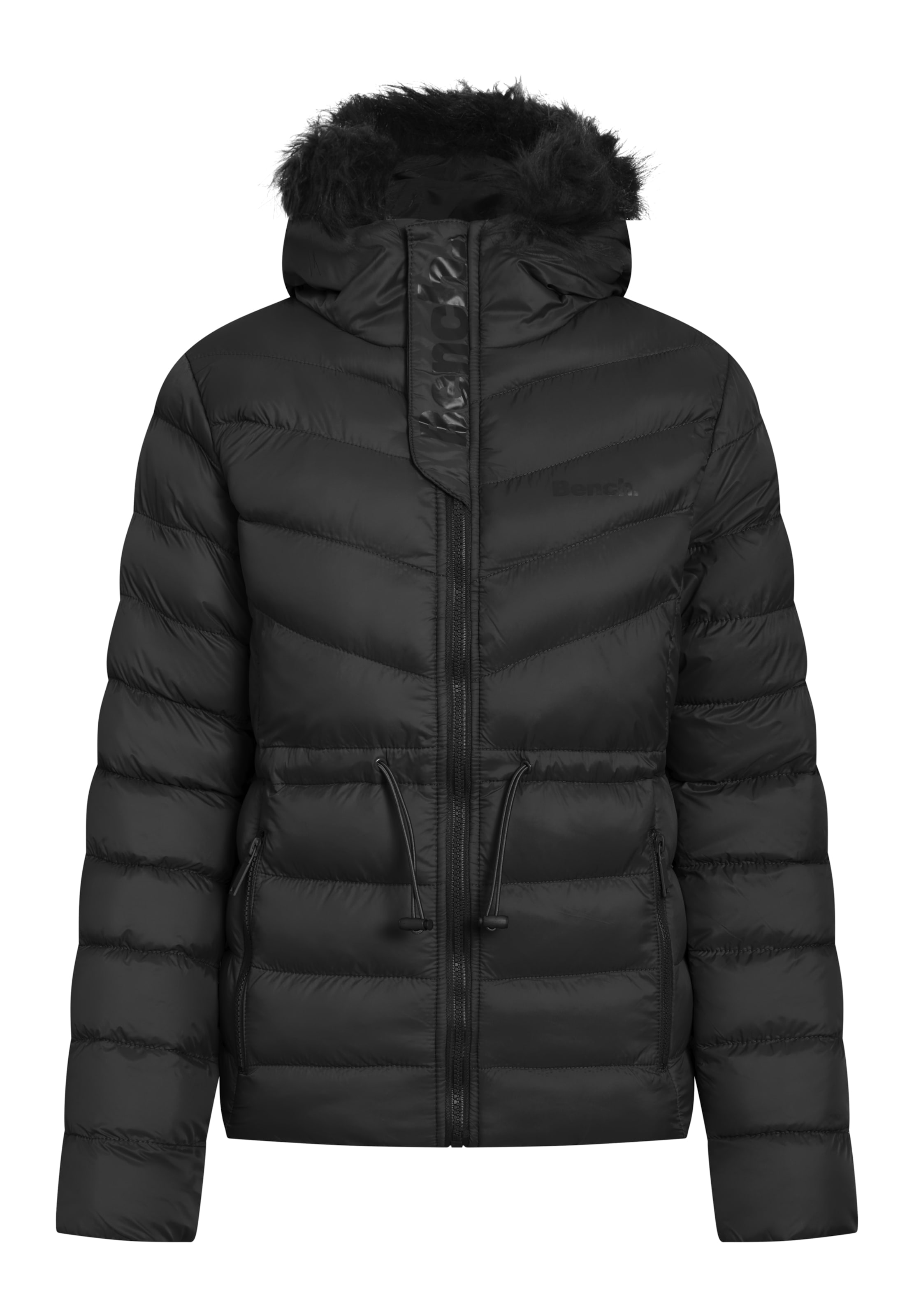 BENCH Winter Jacket in Black: front